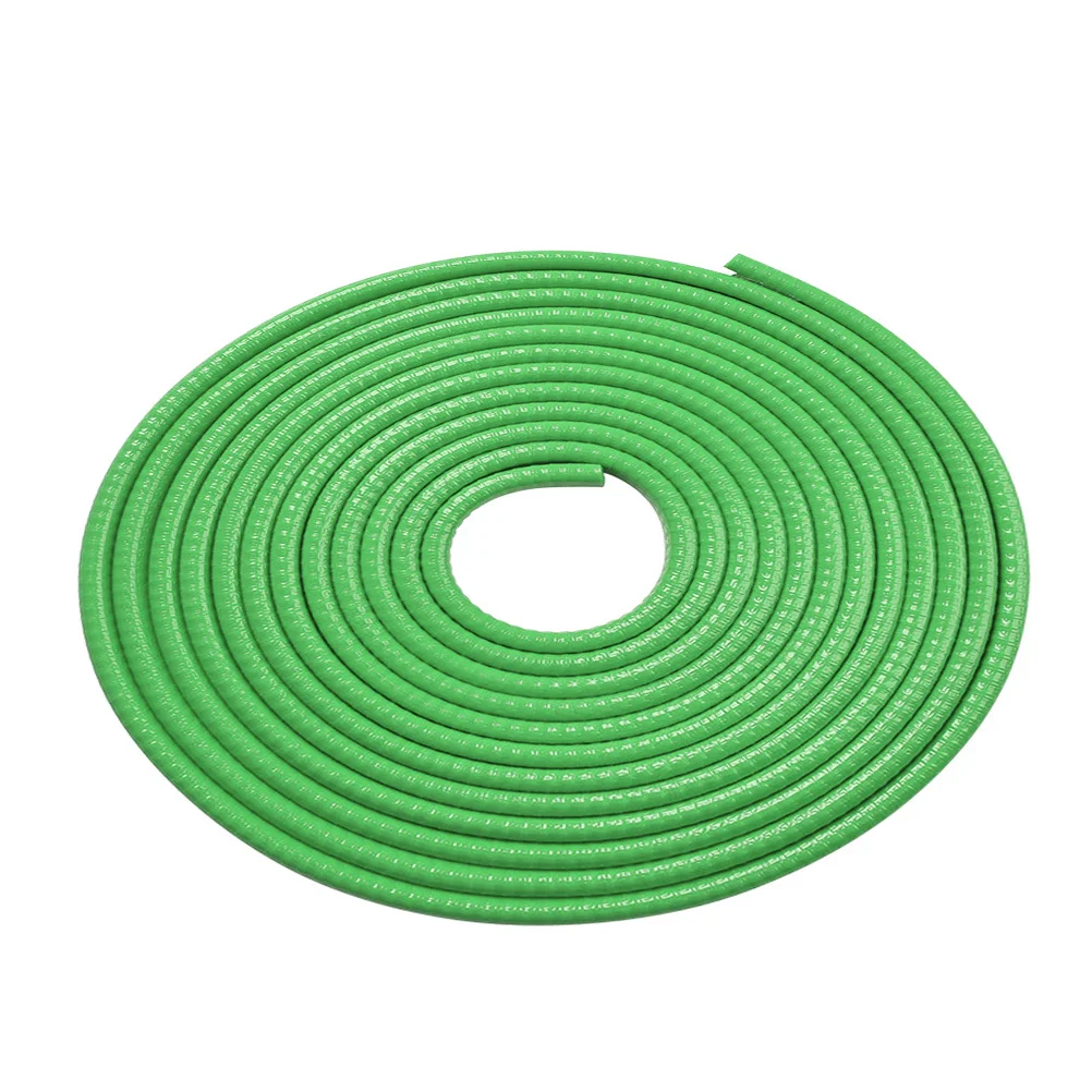 

Car Rubber Trim Durable Protector Guard Seal Strip Car Accessories (Green)