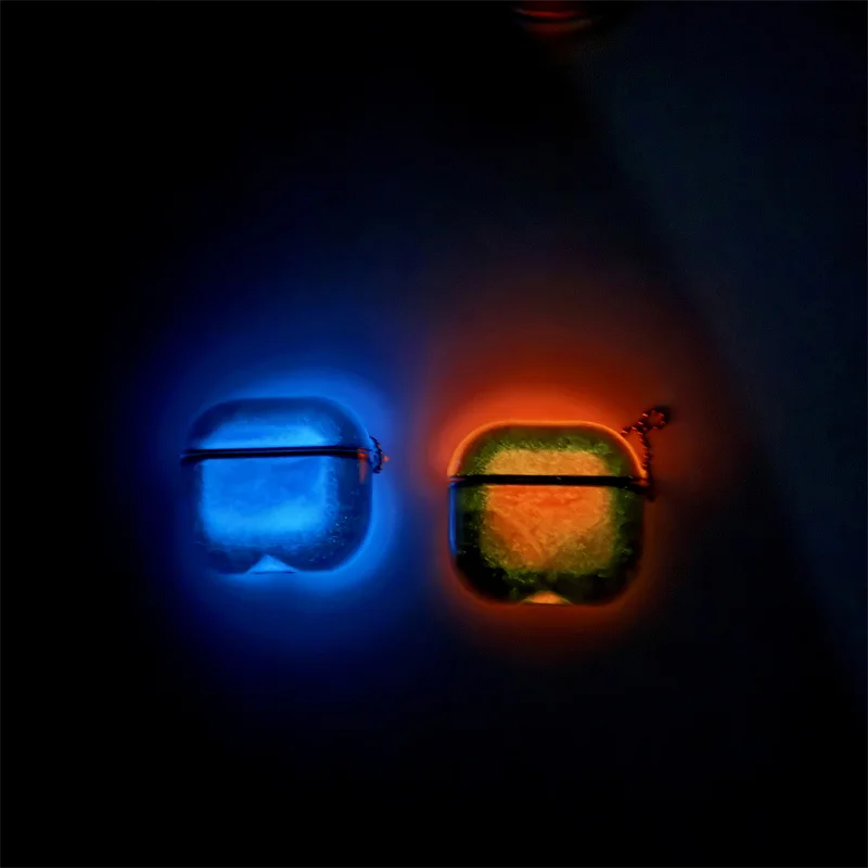 Luminous Shiny Quicksand Earphone Case Cover for AirPods Airpod