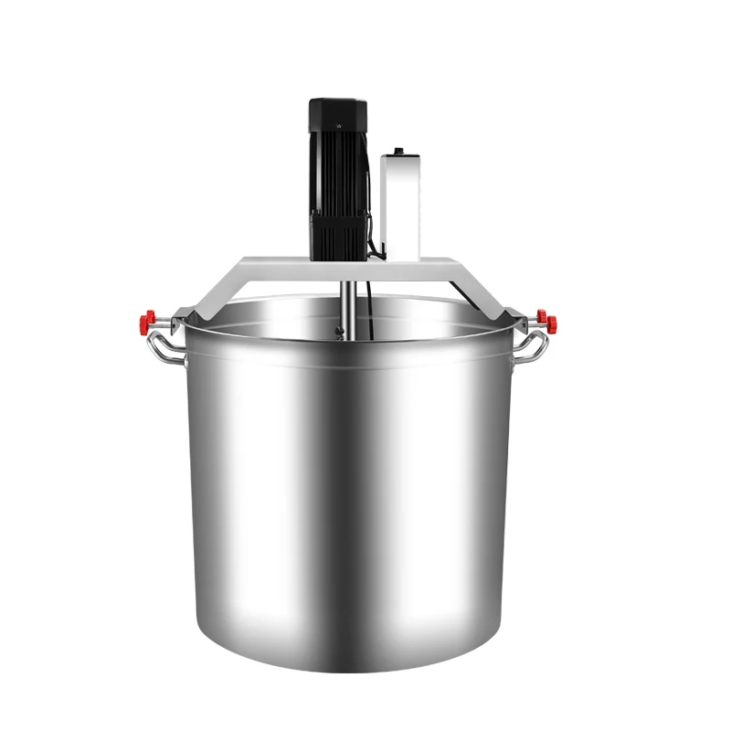 

140L Food Mixer Hot Pot Bottom Material Frying Machine Small commercial automatic stir fry mixer