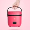 220V Mini Electric Cooking Machine, Single/Double Layer Hot Pot Rice Cooker Non-stick Pan 4