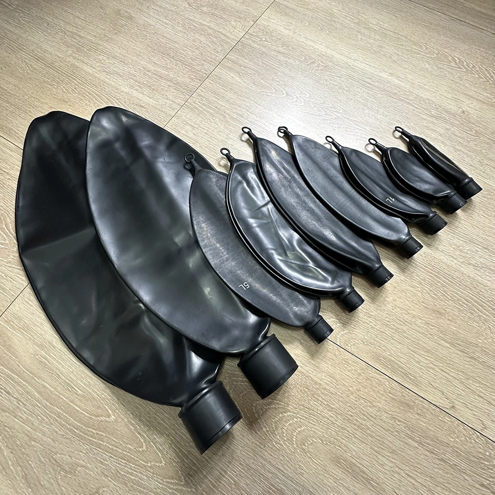 Pet anesthetic respiratory bag Animal Non-latex Anesthetic Airbag Respiratory Bag Cyclic Circuit Accessories Storage 0.25L-30L Black 22mm Tools Supplies