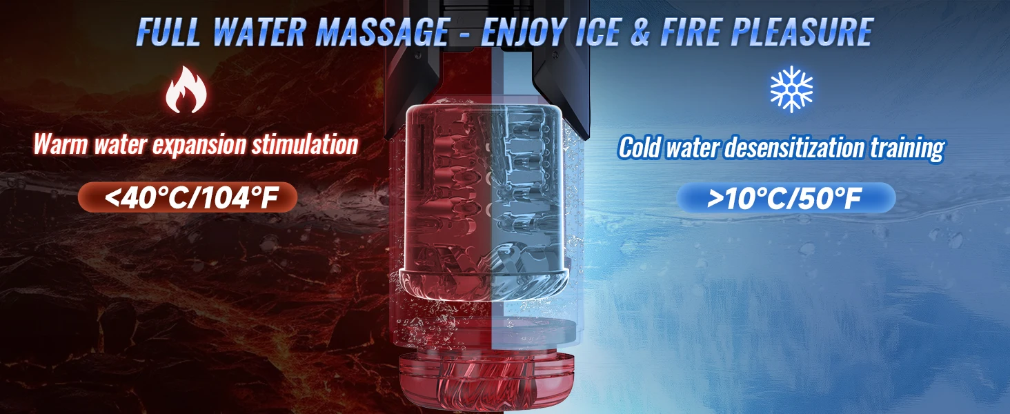 HeartCaptor APP-Controlled Electric Male Masturbator Cup with 7 Modes Waterproof Silicone Stroker - Details 5
