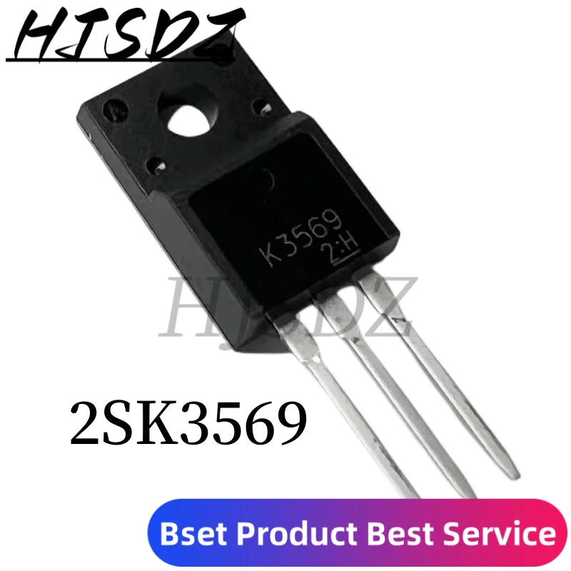 Transistor MOSFET,10 piezas, 2SK3569, TO220F, K3569 a220, nuevo