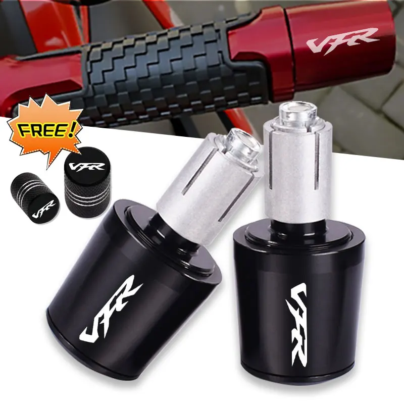 Per Honda Vfr750 Vfr800 Vfr 800 F Vfr800F Moto Cnc Manubrio Manopole Manubrio Cap End Maniglia Spine Cap Accessori