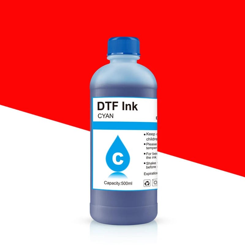 500ML X 5PCS DTF ink kit for direct transfer film for Epson L1800 I3200 PET film DTF ink all desktop & large format printer