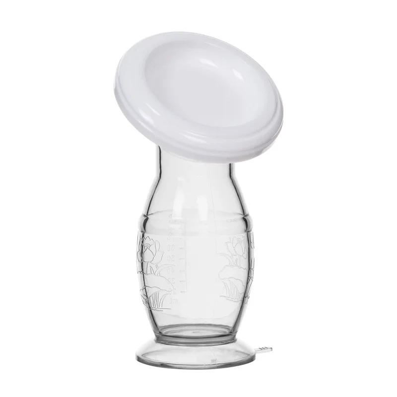 Silicone Sucker Manual Breast Pump Accessories Maternal Milk Collector Holder Baby Breastfeeding Bottle Puerperal Nursing Pump breast pump accessories,breast pumps,breastmilk collecter