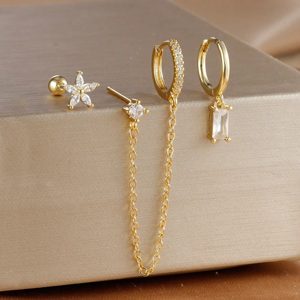 Gold White-3PCS