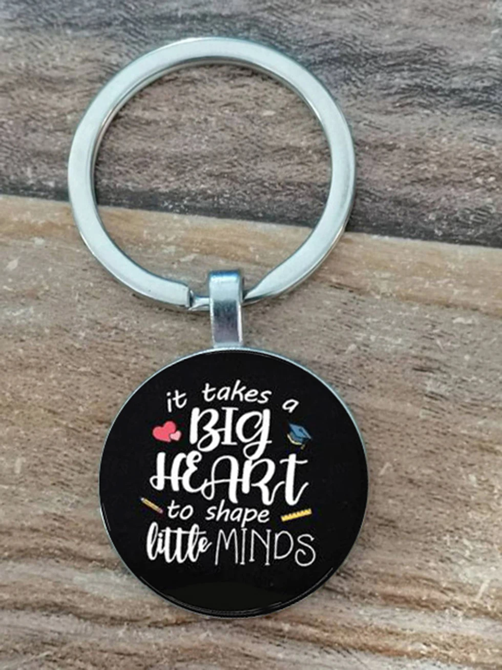 Nuovo Miglior Regalo Per Il Giorno Dell'Insegnante Delle Donne Del Portachiavi Dell'Insegnante Dei Desideri Miglior Regalo