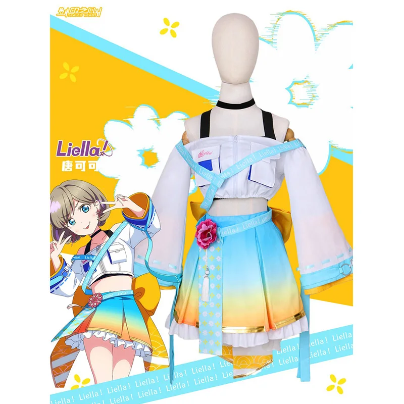 

Аниме! Lovelive Starlight прологи Liella Shibuya Kanon Tang KeKe Милая SJ форма косплей костюм женский на заказ