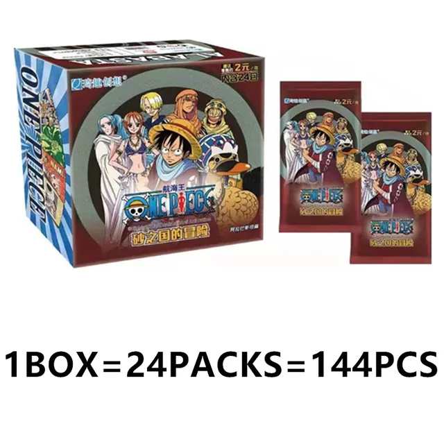 2023 New Full Set ONE PIECE Character Card Luffy Zoro Nami Game Hobby Collectibles Cards for Child Gifts Toys
