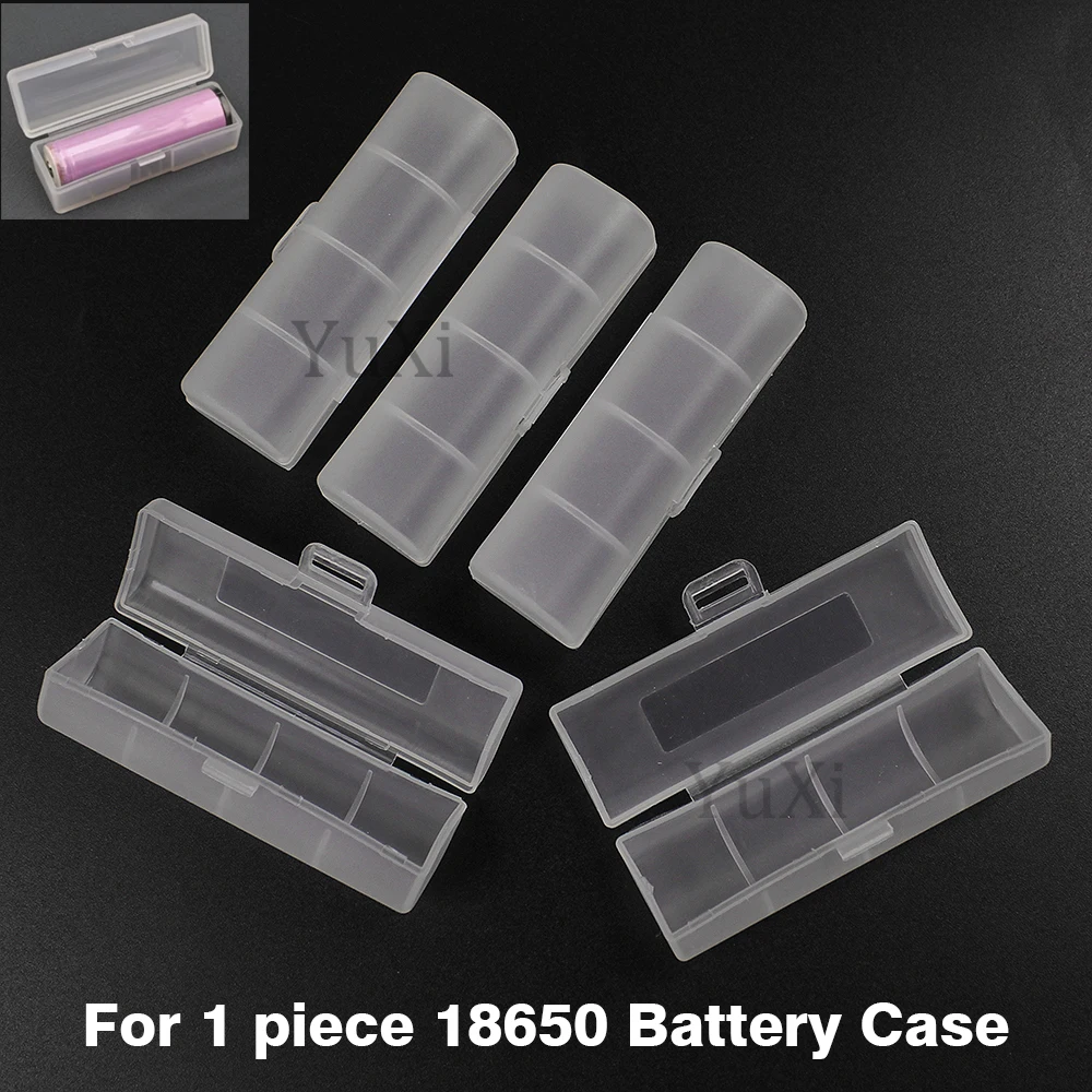 10Pcs 배터리 홀더 보관 상자 18650 16340 배터리 휴대용 Batterij 주최자 상자 하드 투명 플라스틱 케이스 2 슬롯