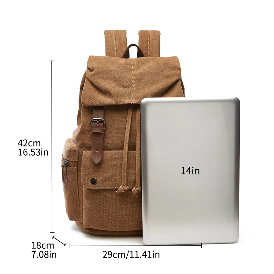 backpack Flap Backpack Laptop Backpack Travel Backpack Luggage Bag Rucksack Large Capacity Oversized Functional Portable For Tra 5