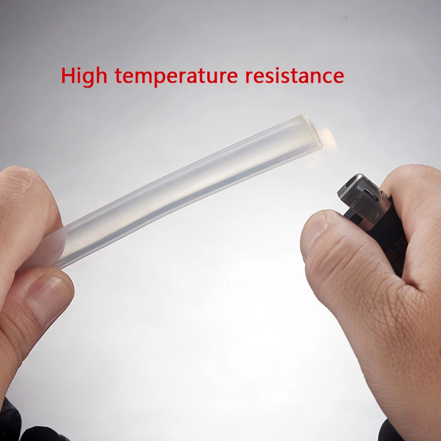 Food Grade Transparent Silicone Rubber Hose 1 Meter 2-10 mm Out Diameter Flexible Silicone Tube