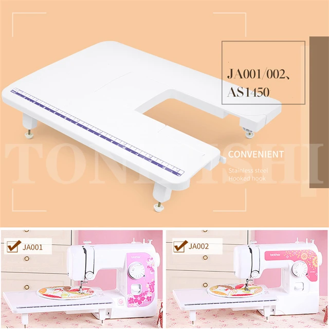 Portable Sewing Machine Wide Extension Table Comfortable for Desktop JA002