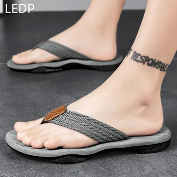 Men's Large Size Slippers Casual EVA Flip Flops Wear-resistant Beach Shoes Fashion Breathable Versatile Comfortable Waterproof - Image 5