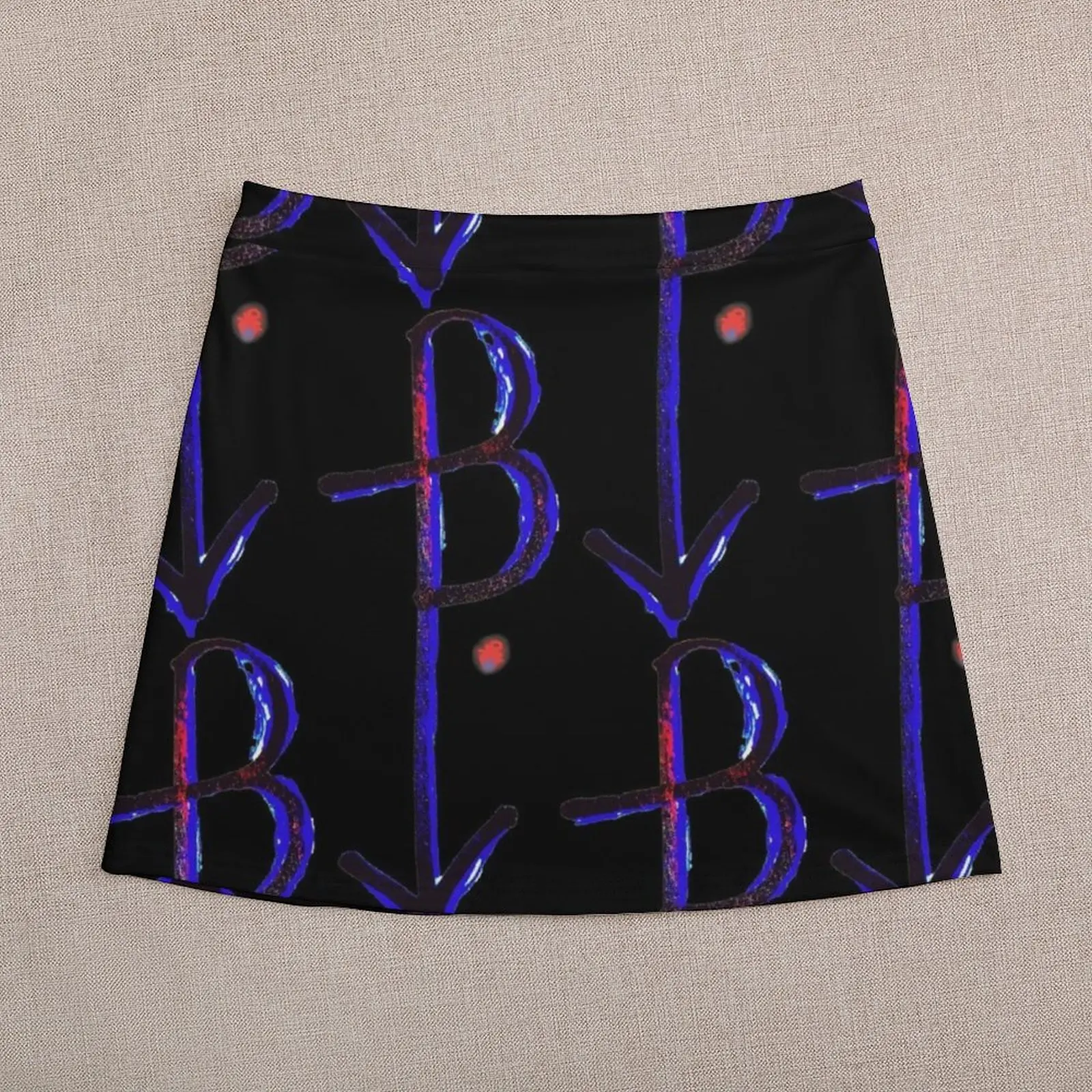 Blue Period. Logo Mini Skirt School uniform womens clothing new in external clothes skirt women