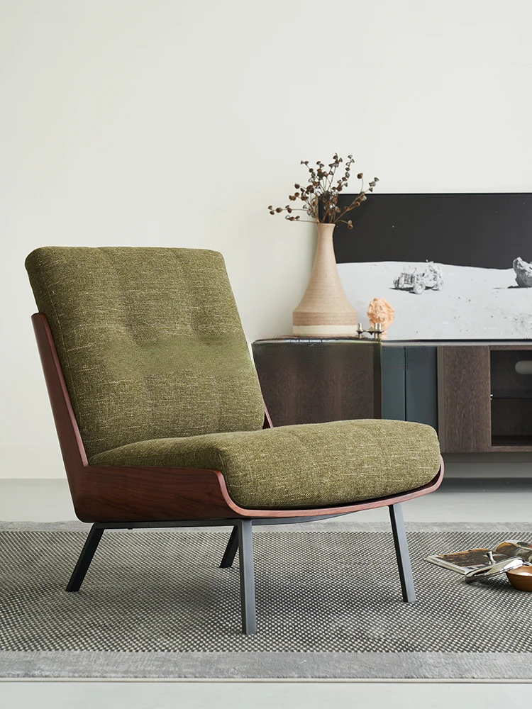 

Leisure chair/minimalist cotton and linen down/