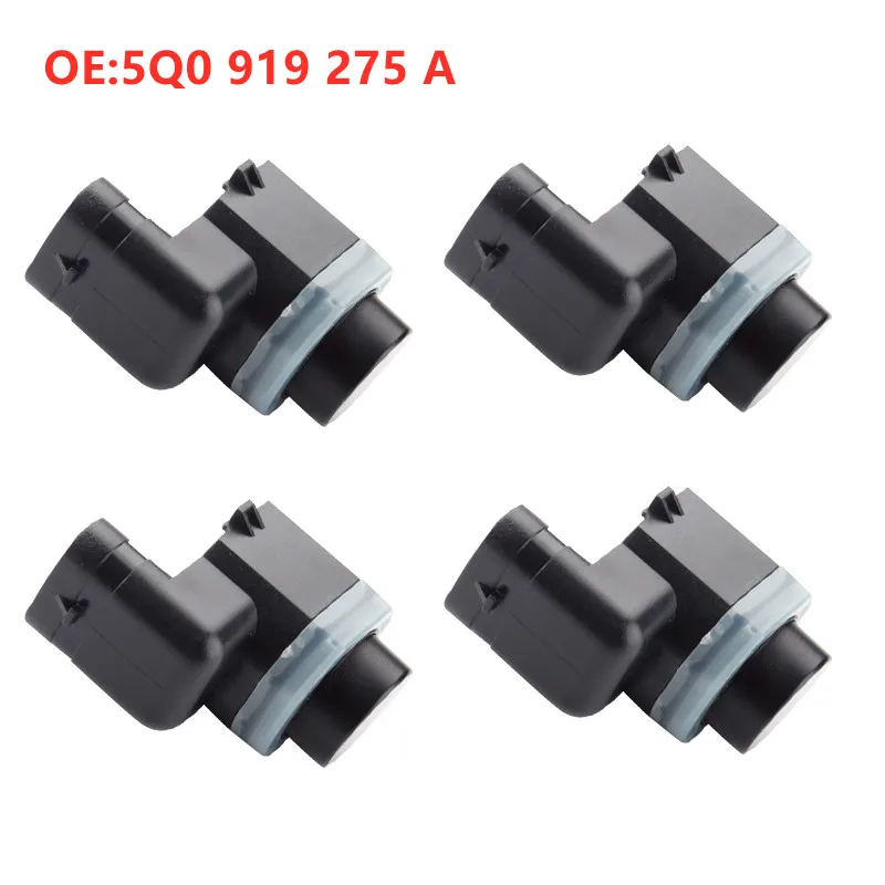 

4 шт., датчик парковки 5Q0919275A 5Q0 919 275 A PDC 5Q0919275C 5Q0 919 275 C для 2012-2016 Audi A3 S3 RS3 TT Quattro VW Golf Skoda