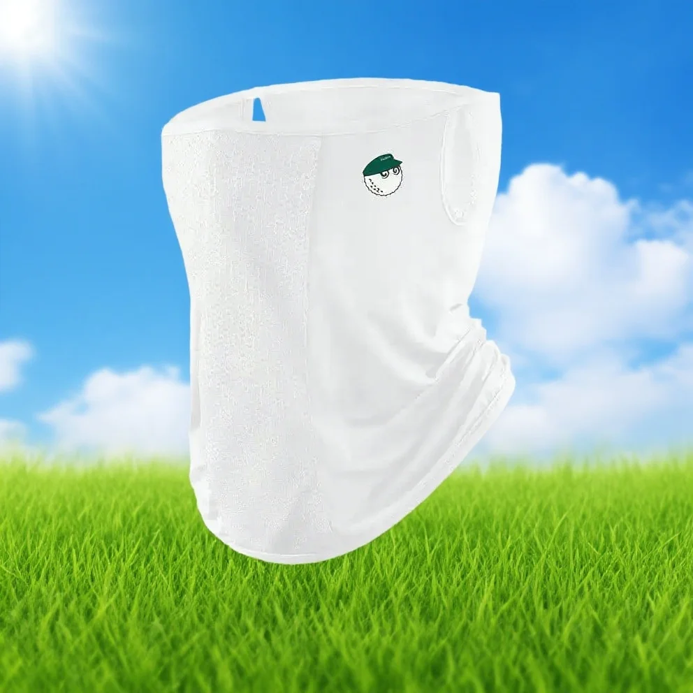 UPF 50+ Golf Sun Mask & Neck Gaiter - Cooling UV Protective Face Cover， Golf Cart Accessories