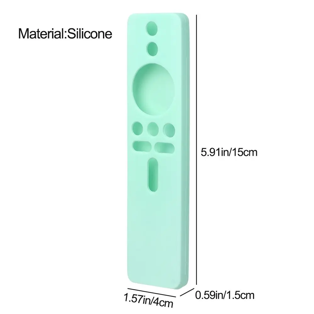 Soft Silicone Remote Control Shockproof Protective Case for Xiaomi Mi Box S/4X Remote TV Stick Cover Soft Plain Home Accessories images - 6