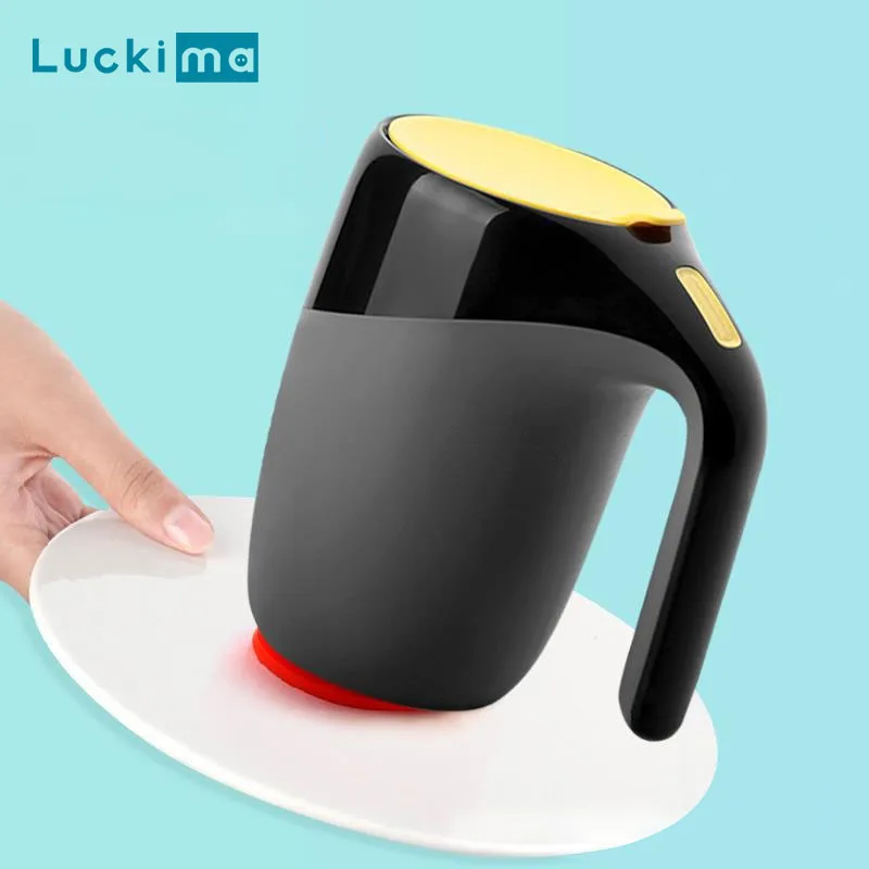 

Magic Sucker Thermos Cups Creative Prevent Collision Dumping Tumbler Water Bottle Insulated Mug Protein Shaker Cup Gift Idea