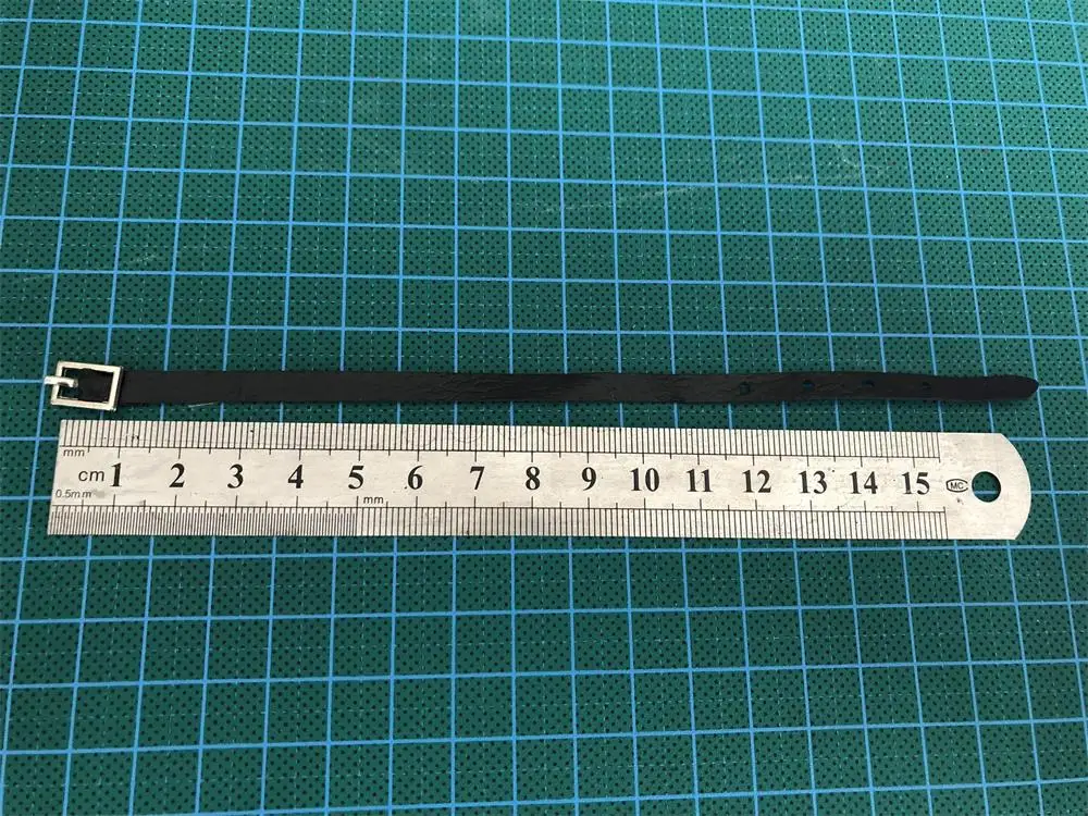 

Alert Line 1/6th Fashion Trendy Black Leather Waist Belt Accessories For 12inch Body Action Accessories