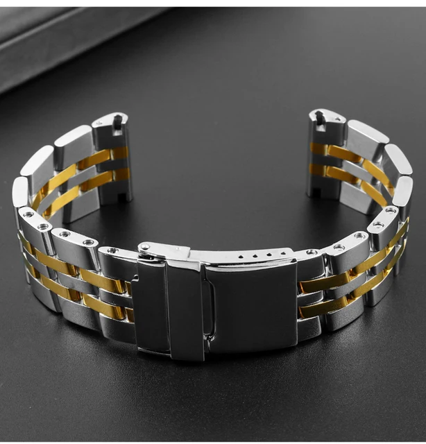 316L stainless steel watchband 22mm 24mm solid metal