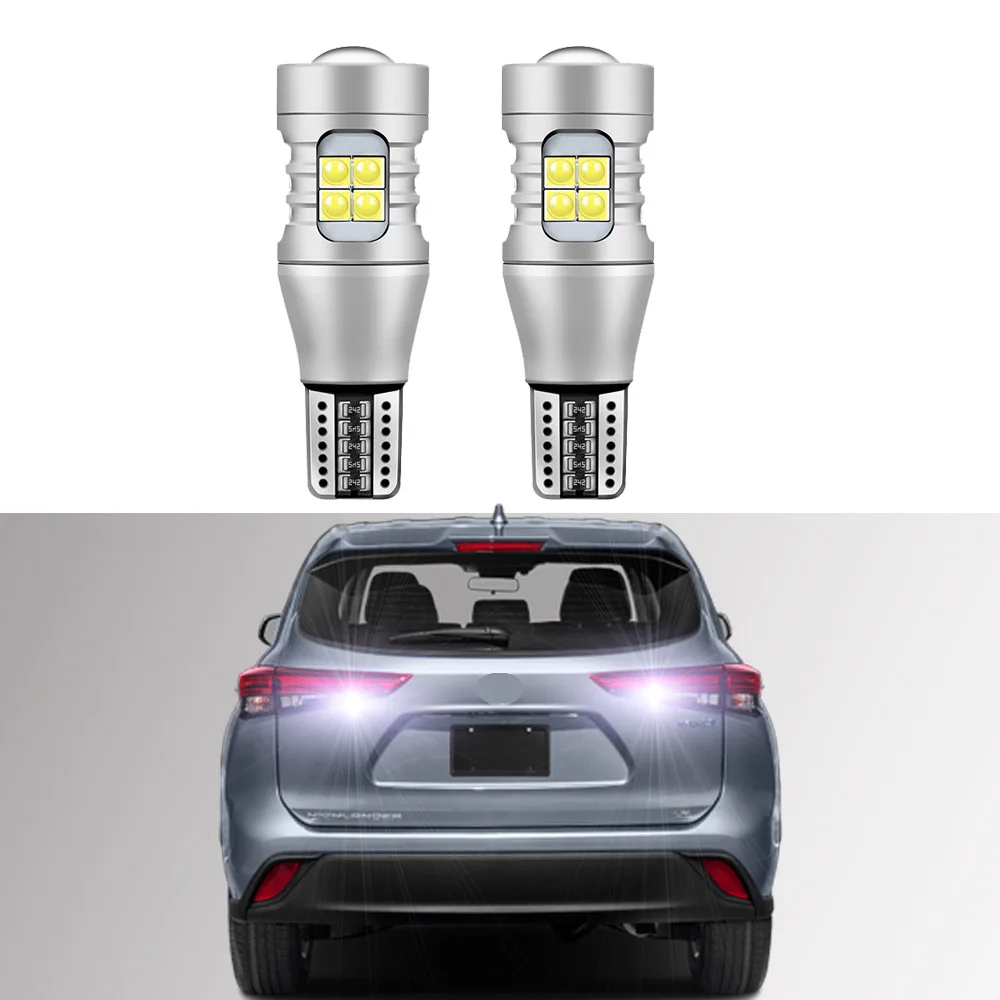

2Pcs For Toyota Highlander 2008-2015 2016 2017 2018 2019 2020 2021 2022 2023 2024 LED Backup Reversing light Bulb Error Free