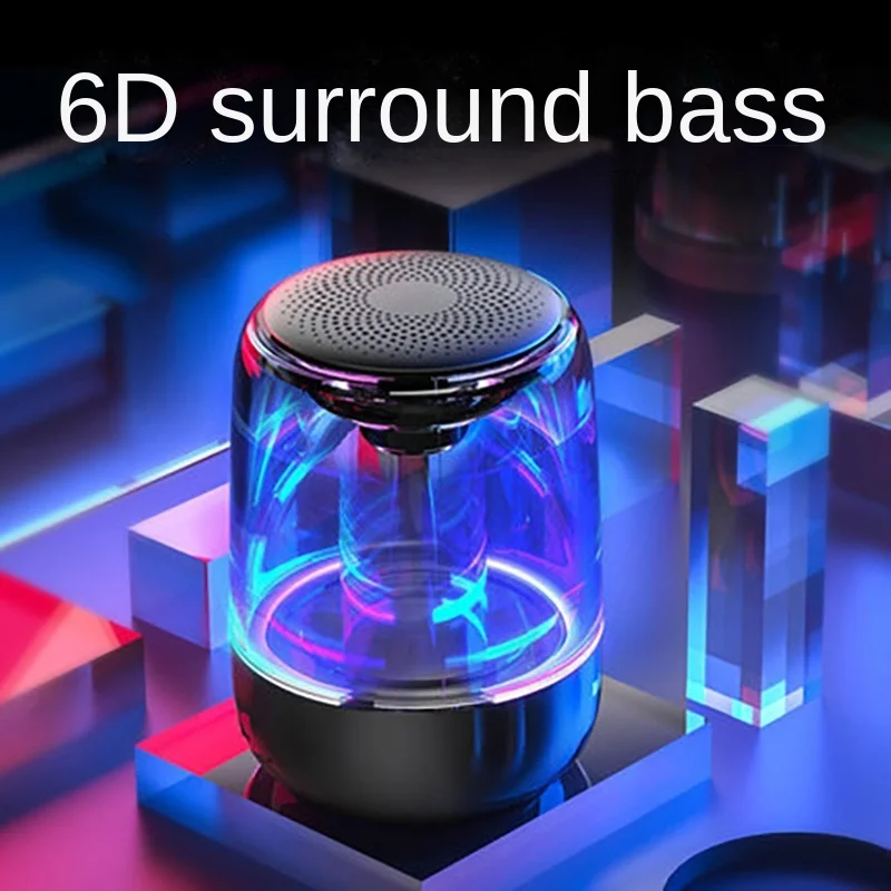 Mobile Phone Bluetooth Speaker High quality Colorful Lights Wireless