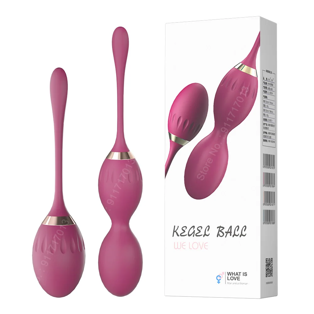Kegel Balls Kegel Pelvic Floor Muscle Trainer for Women Vaginal Shrinking Balls Vibrator