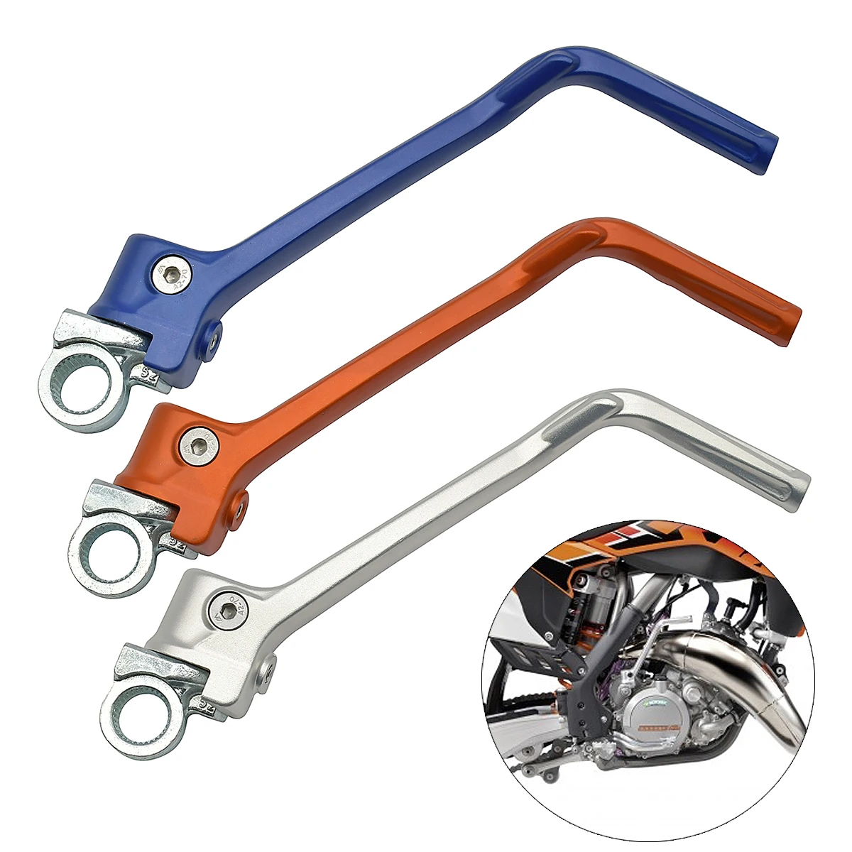 Motocross 7075 Aluminum kick starter Start Lever For KTM SX125