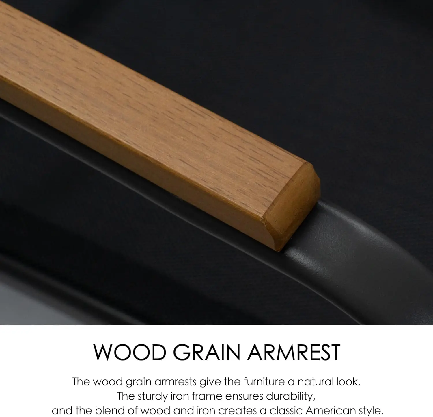 4 Piece Patio Furniture Set Outdoor Conversation Set with 2 Patio Dining Chairs and Tempered Coffee Table Strong Powder Coated