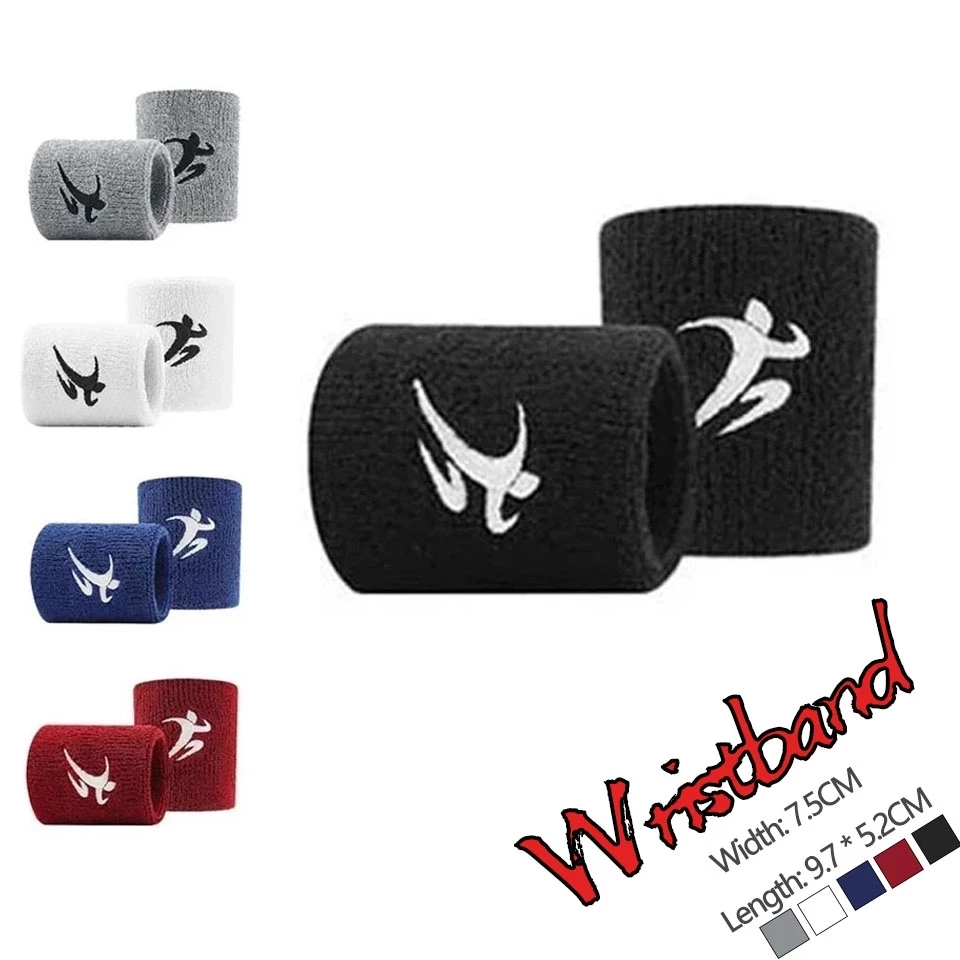 Wrist Sweat Wristbands Wrist Sweatband 1Pcs Wrist Sweatband Tennis Sport Wristband Volleyball Gym Wrist Brace Support Sweat Band Towel Bracelet Protector 8.5cm*7.5cm