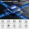 PowMr 6.2KW 4.2KW Hybrid Inversor With 120A MPPT Solar Charger Controller DC 24V 48V To 230V AC Pure Sine Wave On-Grid Inverter 4