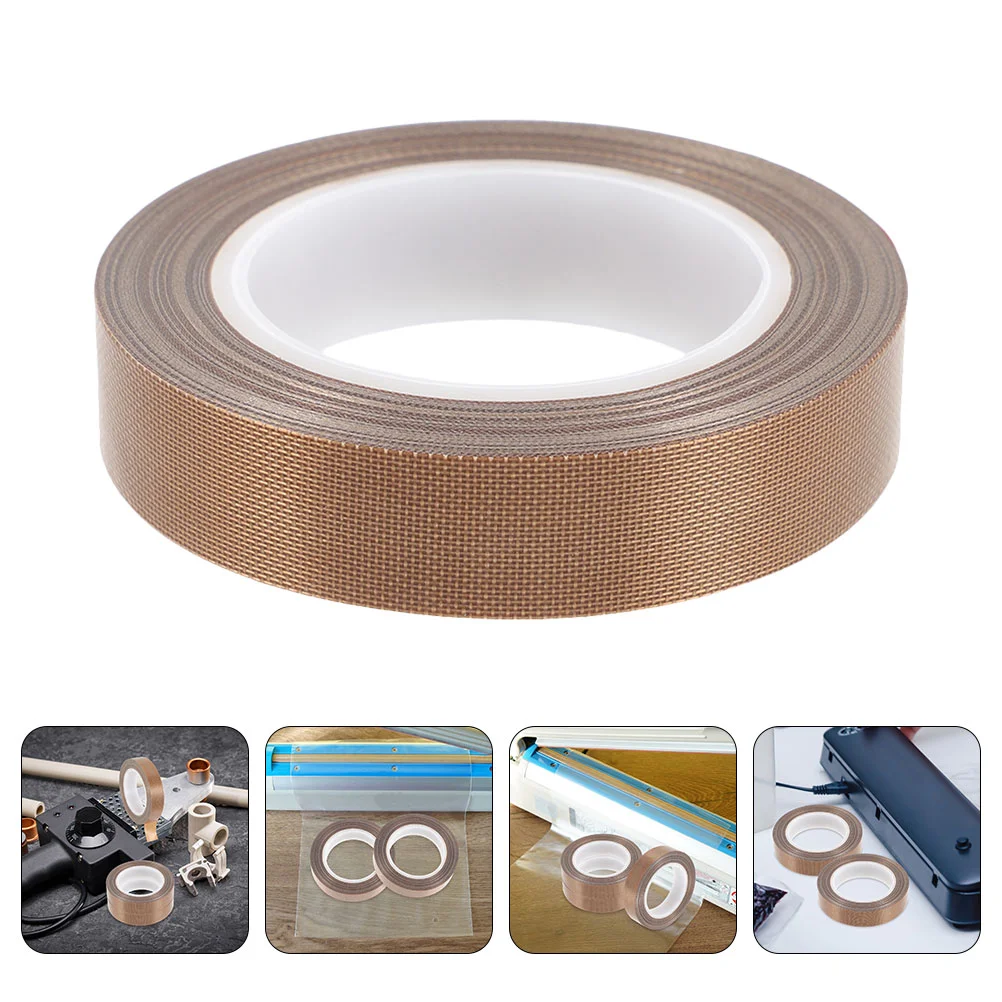 Degree High Temperature Resistance Adhesive 10m Tape Cloth Heat Insulation Sealing Tape Vacuum Sealer Machine Tape