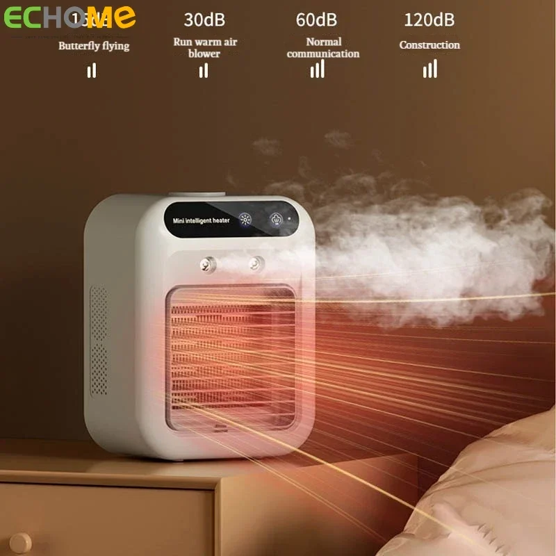 Electric Heater Humidifying PTC Ceramic Bedroom Quick Heating Air Heater Energy Saving Warmer Air Blower Winter Heater for Room