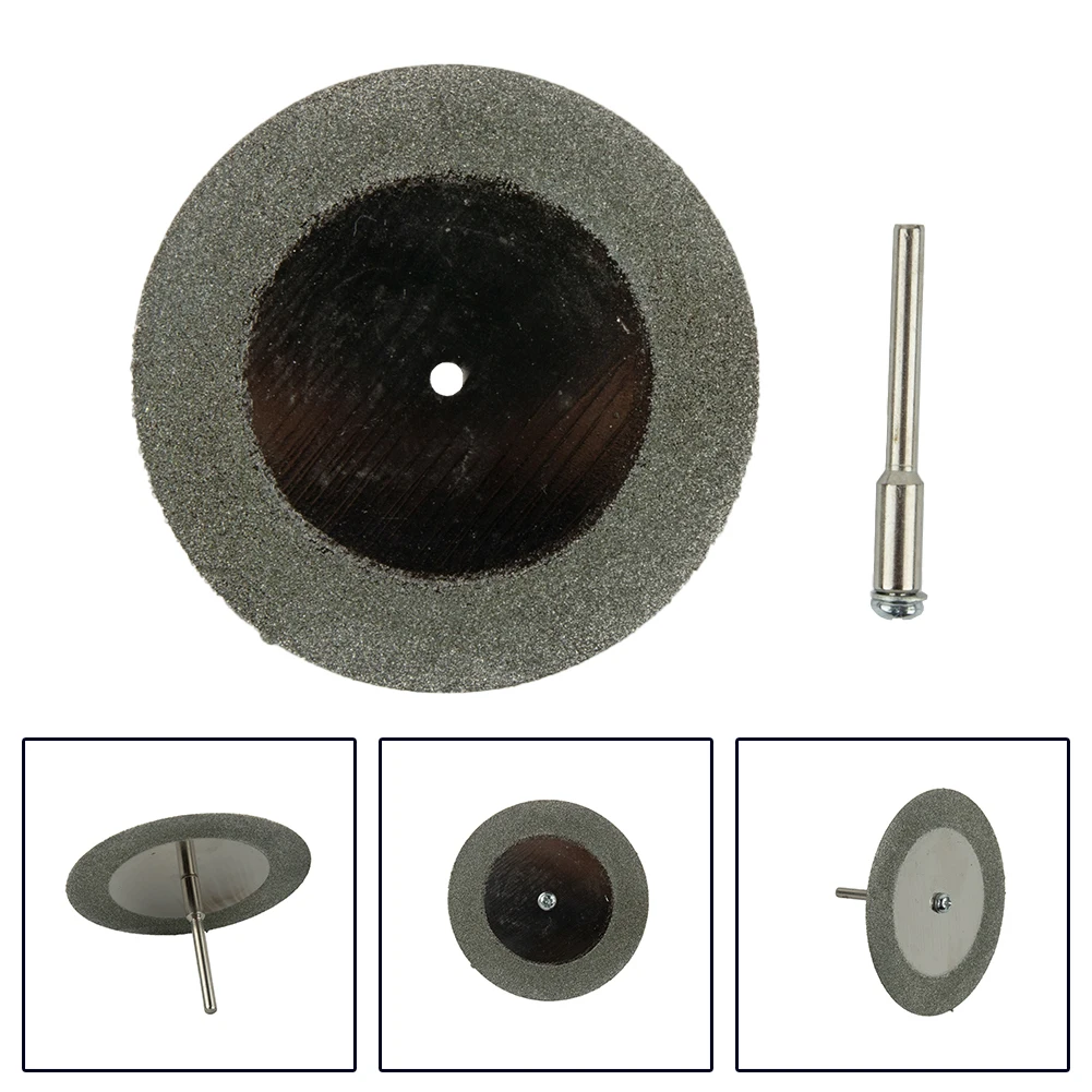 

Diamond Grinding Wheel Wood Cutting Disc Rotary Tool Accessories 40/50/60mm For Cutting All Kinds Of Metal Gem Jade 20000 RPM