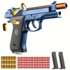 SIG17 M92 Continuous Firing Toy GunShell Ejceting AutomaticEVA Foam Blaster Outdoor CS Shooting Weapons Pistol for Kids Gift 1