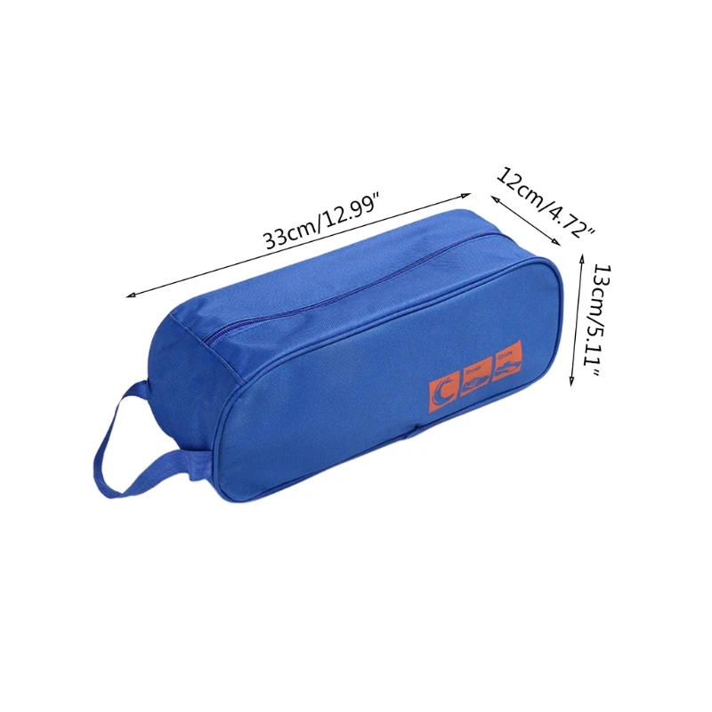 Travel Shoes Bag 33x12cm Waterproof for Basketball Football Shoes