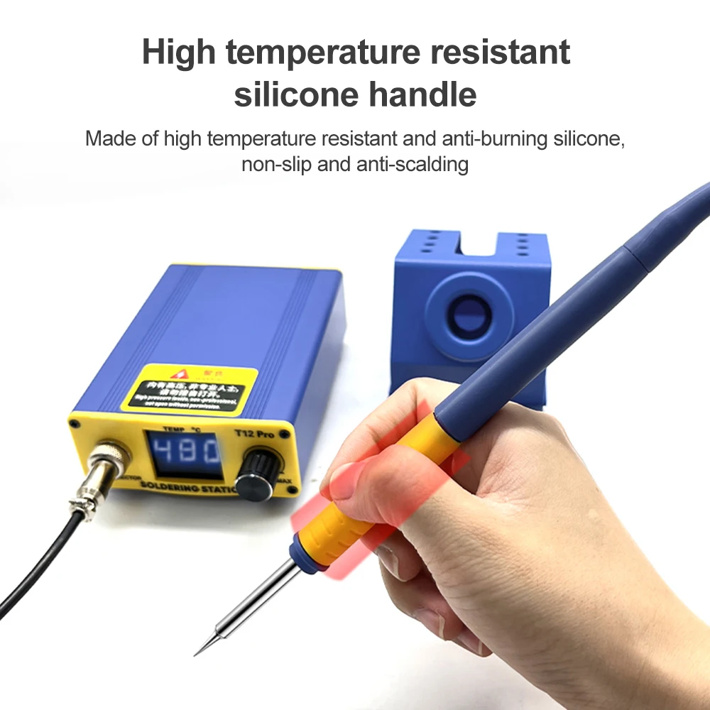 Quick Heating T12 soldering station electronic welding iron New version T12pro Digital Electric soldering iron welding table
