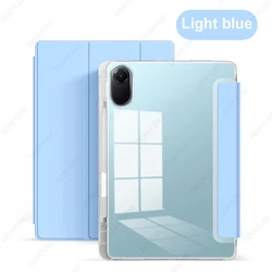 Clear Transparent Protective Case for RedMi Pad 2 11inch (Light blue)