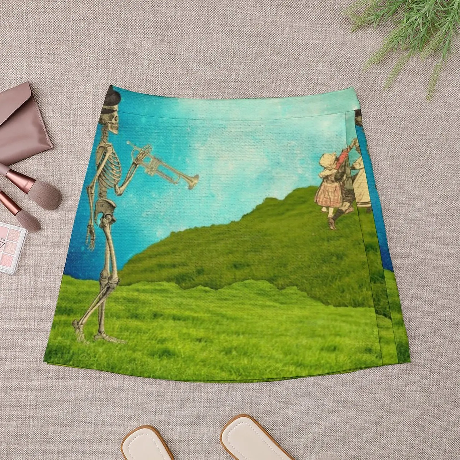 Thank Mr. Skeltal Mini Skirt skirt women women's clothing trend 2024