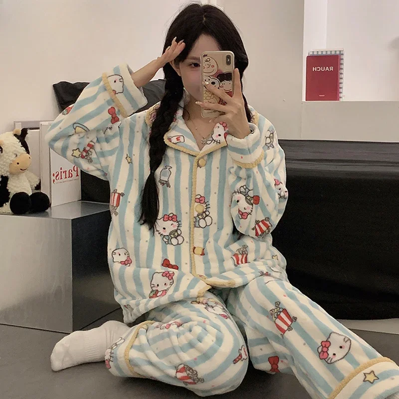 Damespyjama, katoen, lange set - huispak voor dames, katoen, 2-delig vrijetijdspak, lange mouwen, shirt pyjamabroek, winter, tweedelige pyjama- set, elegante nachtkleding, nachthemden, rood, XXL Damespyjama, katoen, lange set - huispak voor dames, katoen, 2-delig vrijetijdspak, lange mouwen, shirt pyjamabroek, winter, tweedelige pyjama- set, elegante nachtkleding, nachthemden, rood, XXL