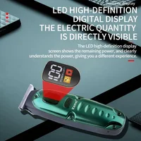Kemei Electric Powerful Hair Trimmer Home Bald Head Hair Cutting Rechargeable Cordless Hair Clipper Men Body Hair Grooming Kit 2
