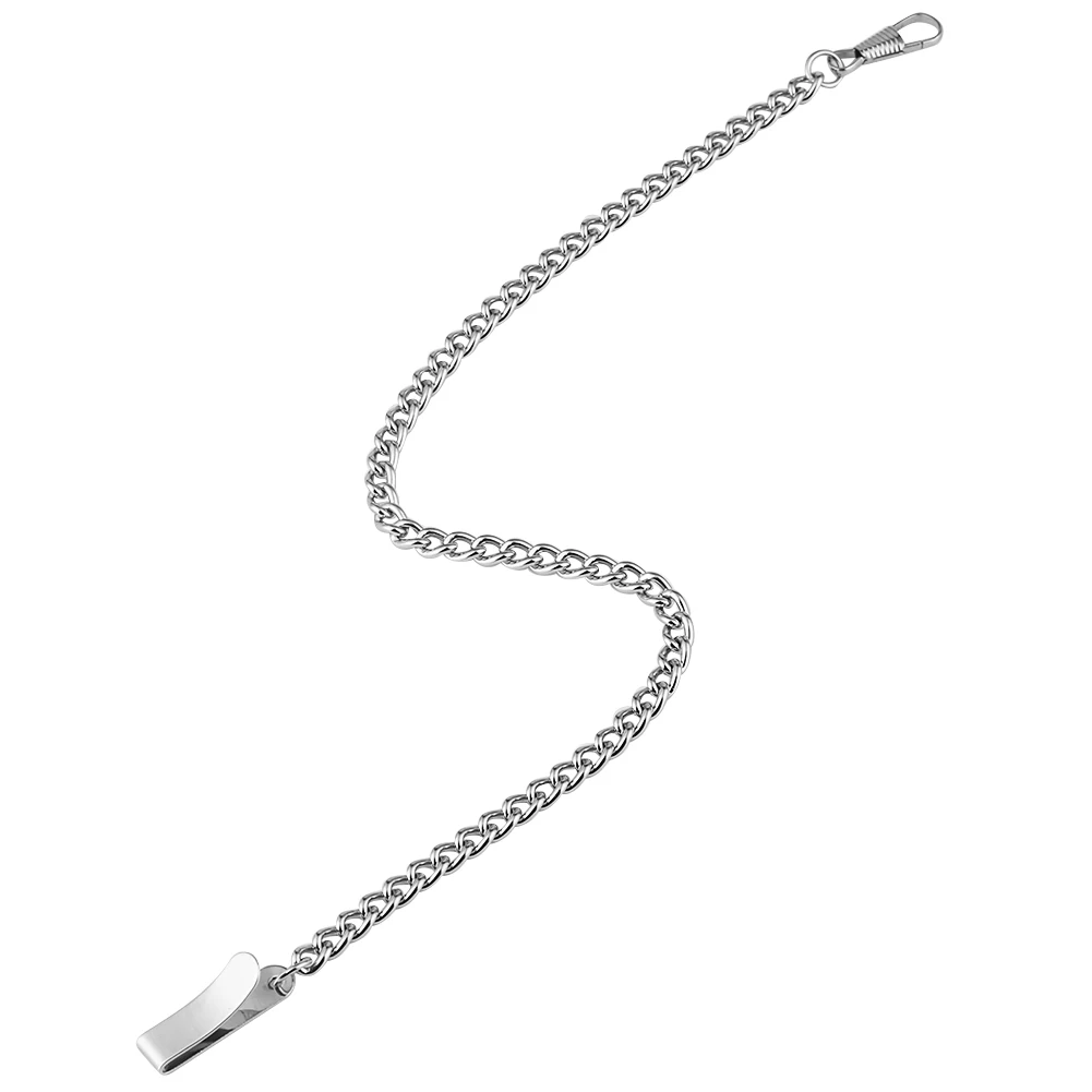 Retro Clip Buckle Type Pocket Watch Chain for Pocket Clock Pendant Chain Replacements