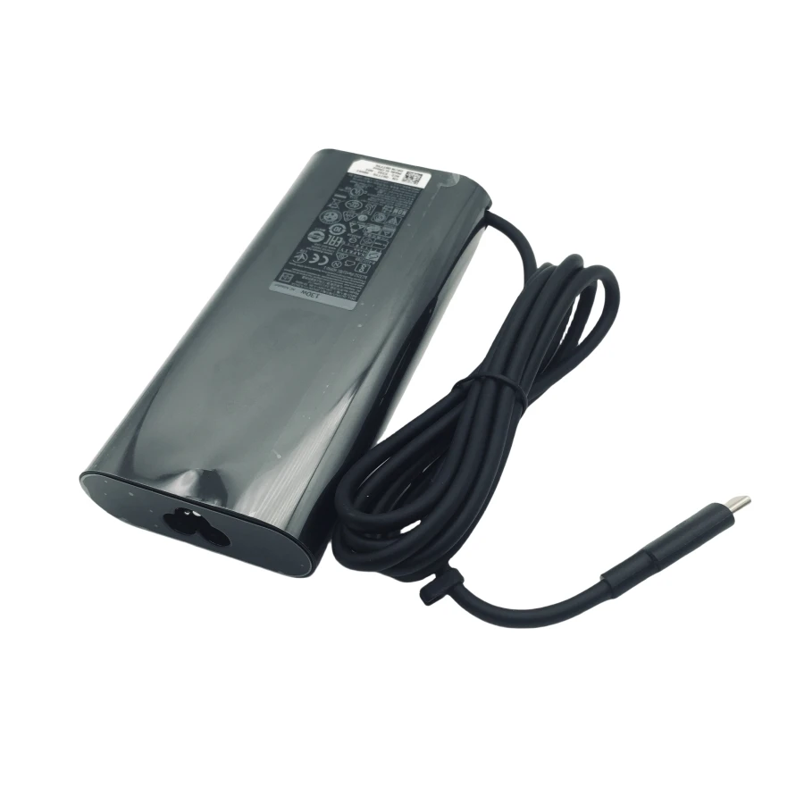 130W 20V 6.5A 타입-C 노트북 어댑터 충전기 델 XPS 15 9500 17 9700 라티튜드 5401 5411 5501 DA130PM170용