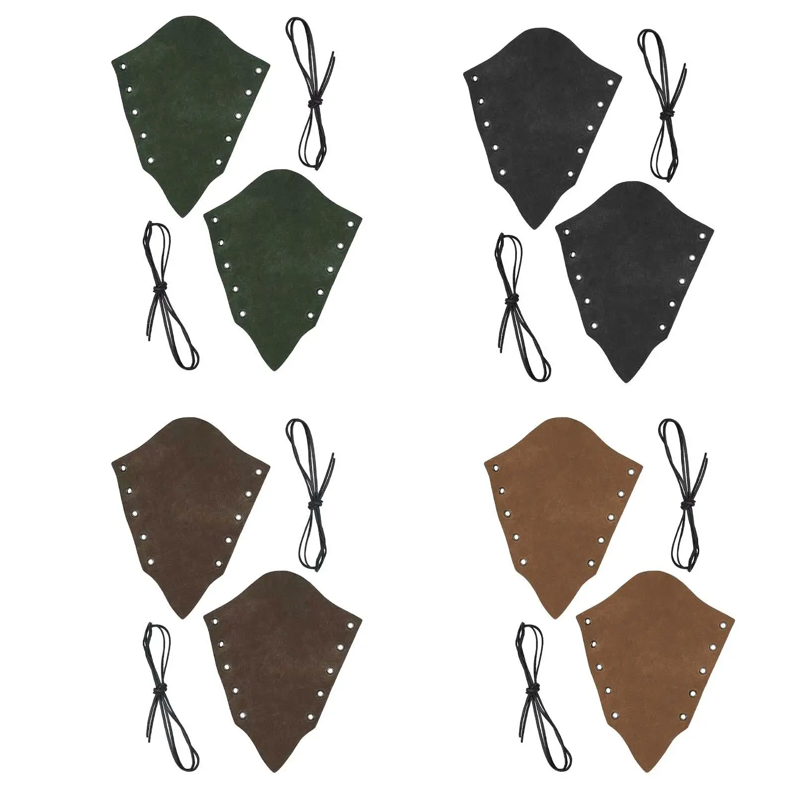 

Arm Guards Adult Fancy Dress Cosplay Costume Punk Retro Arm Bracer for Party