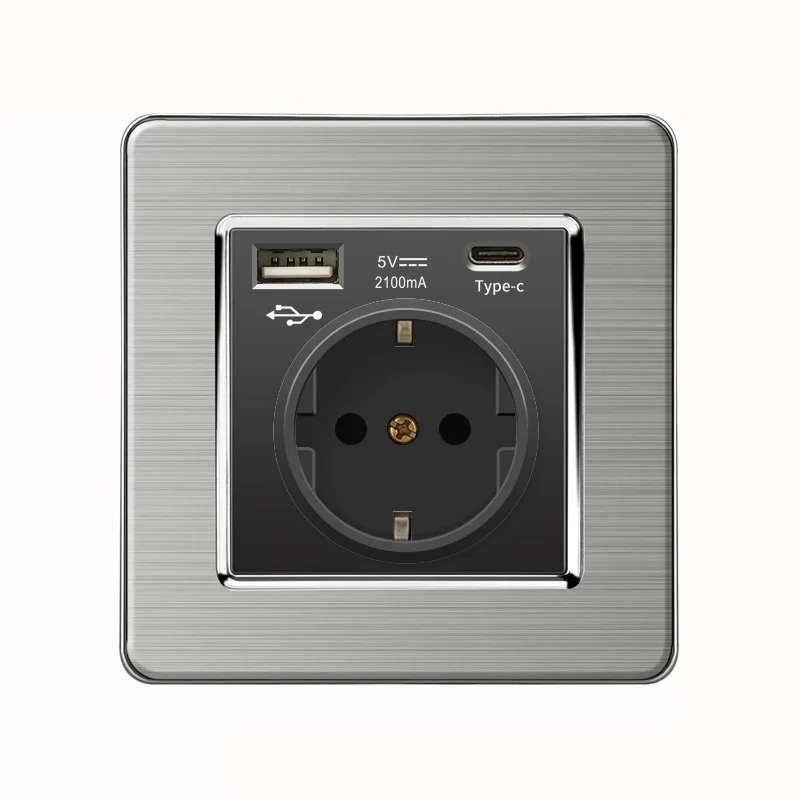 1-way and 2-way stainless steel switch panel