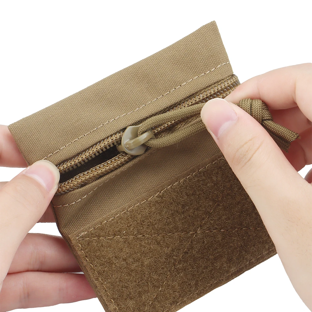 Tactic Micro Candy Pouch Small Hook&loop Portable Nylon MK3 MK4 Vest Chest Rig Attached Hanging Storage Bag Hunting Accessories 6