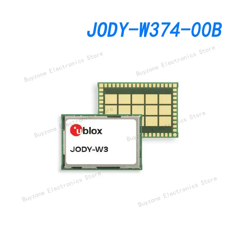 

JODY-W374-00B двухдиапазонный модуль Wi-Fi 6 и Bluetooth 5,1 на основе хоста, 2 контакта для внешних антенн с использованием Микросхемы NXP Q9098